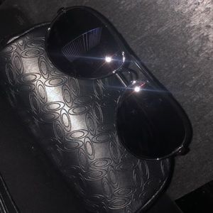 Oakley aviator black sunglasses